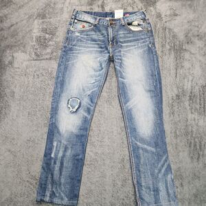 Red Tag Brand Men's Blue Denim Jeans Size 32